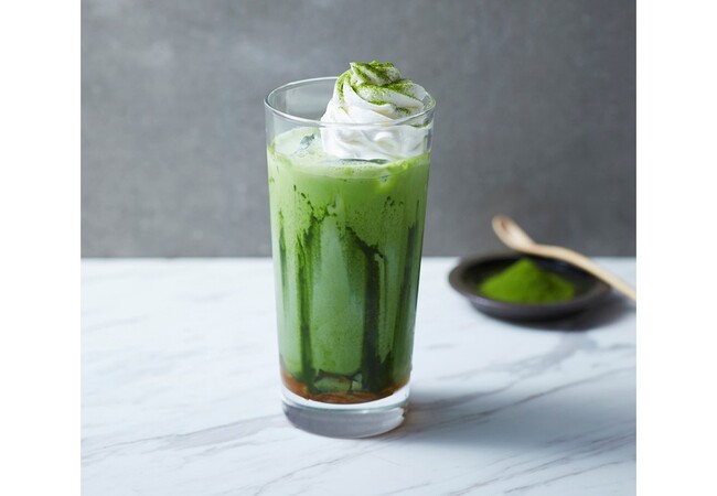 濃厚な抹茶とわらび餅の食感を楽しむドリンクが新登場