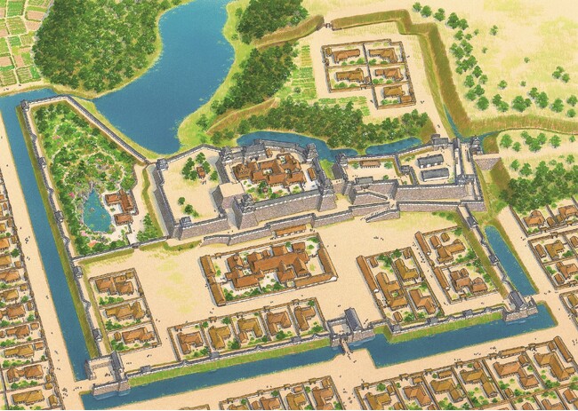 迷路とさがし絵で遊んだら、お城のミカタがかわるかも？　明石市立文化博物館　夏季特別展「迷路遊びからお城イラストへ-香川元太郎の作品世界-」