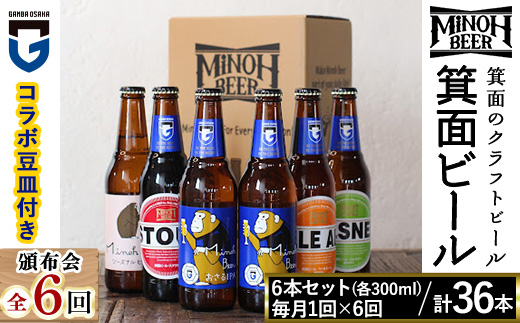【箕面ビール×ガンバ大阪】コラボビールがセットの定期便、シーズン後半もふるさと納税に登場！大阪府箕面市