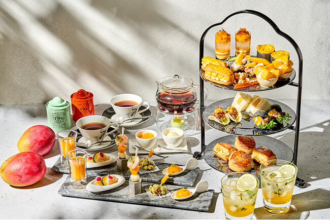 陽気な甘さに気分は常夏へひとっ飛び！マンゴーづくしなアフタヌーンティーSTREAM Afternoon Tea～Happy!Yellow!Mango!～