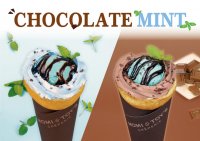 MOMI&TOY'S（モミアンドトイズ）は、オリジナルのミントホイップクリームを使用した“チョコミントクレープ”2種類を2024年6月1日（土）から期間限定で販売致します