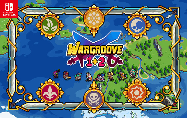 成長なんて甘えは捨てろ！時間が溶けるウォーシミュレーション ターン制戦術ゲームを遊び尽くせるセット『ウォーグルーヴ１＋２』Switchパッケージ版で本日発売！！