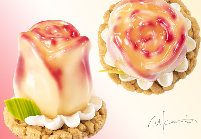 【夏限定】桃の香りが咲き誇る『咲き初めのピーチメルバ』が登場【TOKYOチューリップローズ】