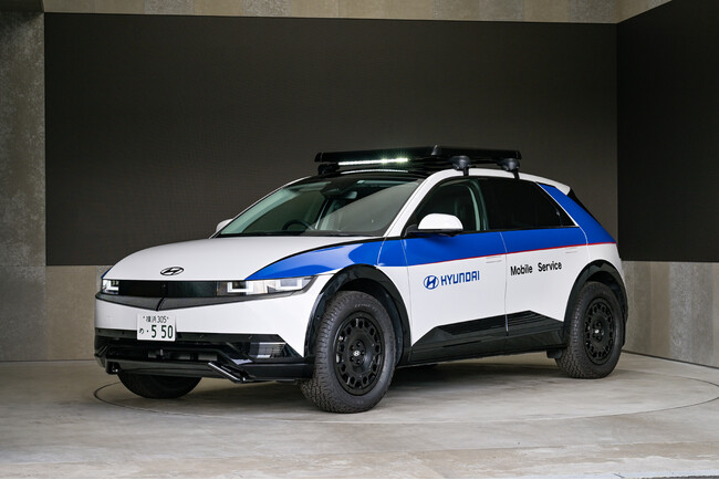 Hyundai「モバイルサービスカー 2号機（通称：Hyundai Qちゃん）」の稼働を開始