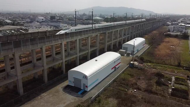 JR九州と住友商事の共同事業“でんきの駅川尻”を施工