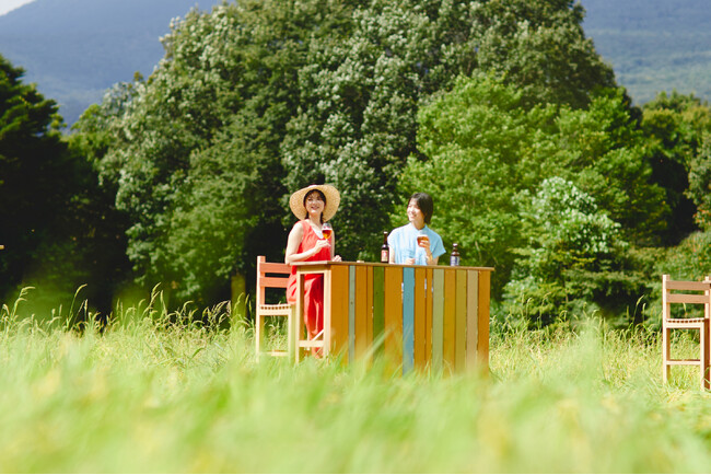 【星野リゾート　リゾナーレ】海、牧場、田んぼを目の前に、冷たいビールで乾杯！「リゾナーレの絶景ビアガーデン」開催