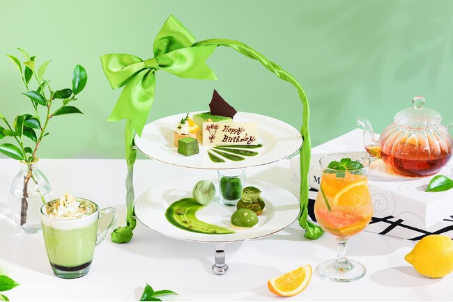 初夏を彩る「抹茶＆シトラスFair」開催　アニヴェルセルカフェ みなとみらい横浜にて　6月3日(月)から7月18日(木)までの期間限定