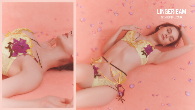 【5/30(木)12:00発売】ランジェリーブランドLINGERIEAM（ランジェリアム）NEW COLLECTIONのビジュアルが解禁。