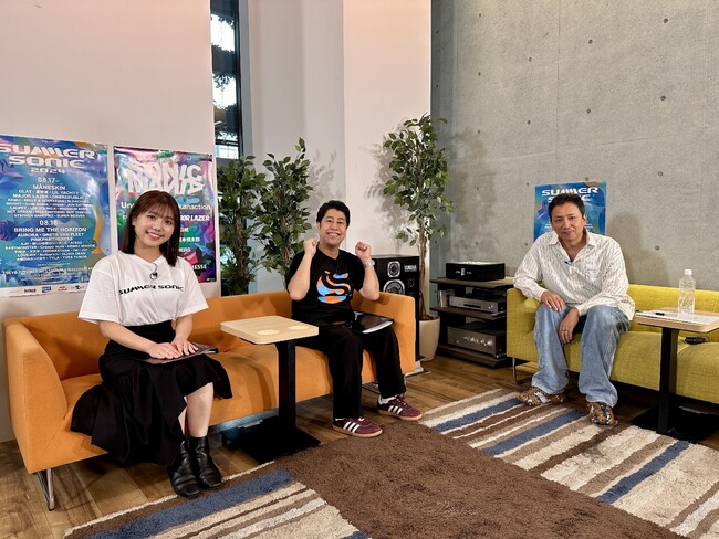 特別番組「サマソニ愛」テレビ朝日にて放送決定！今年も熱い！サマーソニック＆ソニックマニアの魅力をウエストランド井口が深掘り！サマソニオーガナイザー清水直樹氏が語り尽くす！