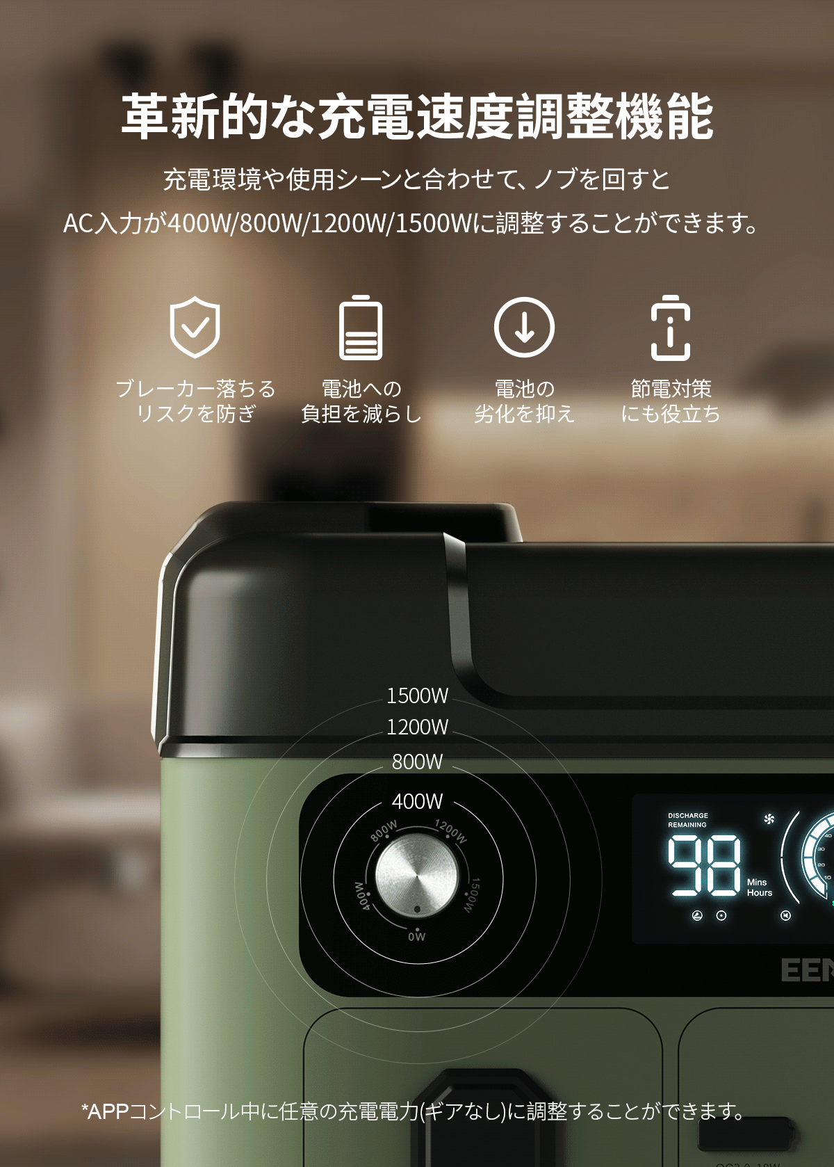 【充電革命】EENOURポータブル電源P2001 PLUS新発売!