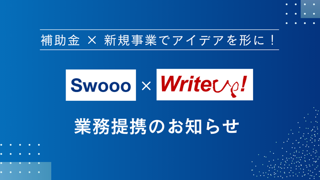 合同会社ゼロイチスタートが新規事業開発サービス「Swooo」でライトアップ社と提携