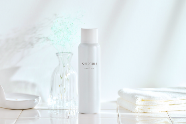 2年連続 洗顔料国内売上No.1*¹を獲得！スキンケアブランド「SHIRORU(シロル) クリスタルホイップ」