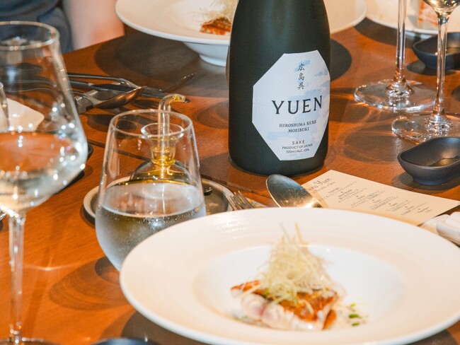 【イベントレポート】日本酒ブランド〈YUEN 広島呉〉がミシュランガイドにも掲載されているビストロで開催した至高のペアリングイベント