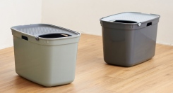 猫砂の飛び散り問題を新発想で解決！上から入るベルギー製の猫トイレ『TOP CAT（トップキャット）』が新色へとカラーチェンジしました。