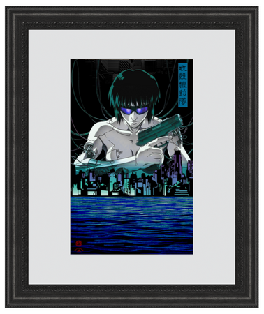 GHOST IN THE SHELL攻殻機動隊浮世絵木版画がAKIHABARA PREMIUM COLLECTIONにて数量限定発売！