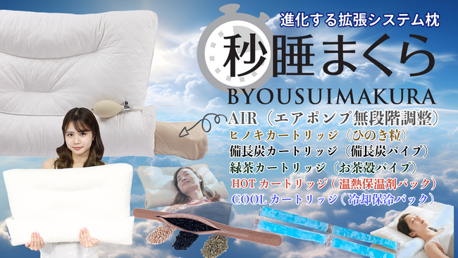 累計流通150万個以上！evezary社ラテックス枕の日本版