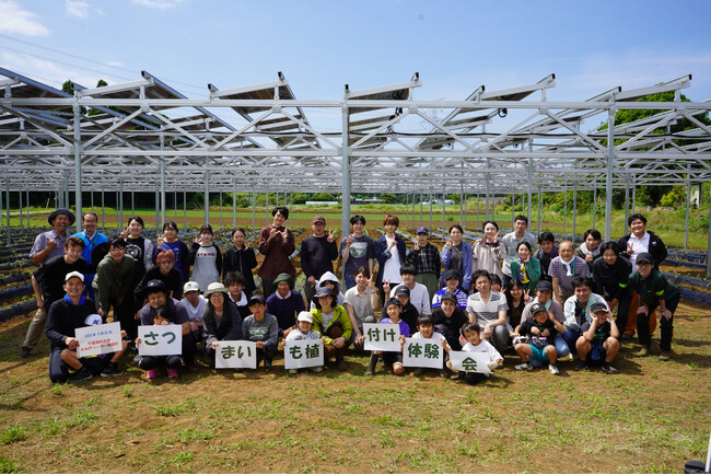 記念すべき第１回目！持続可能な農業に挑戦するつなぐファーム、千葉商科大学の学生と共同で農業イベントを実施