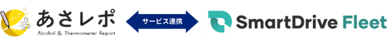 鈴与シンワート、「あさレポ」がクラウド型車両管理システム「SmartDrive Fleet」と連携