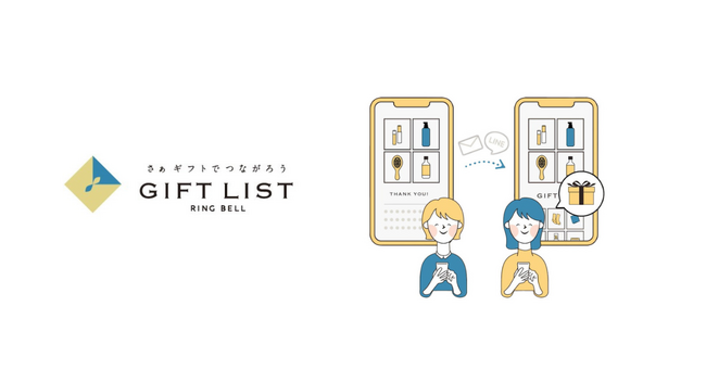 贈る側ももらう側も選べる！次世代のデジタルギフトサービス「GIFT LIST（ギフトリスト）」6月3日よりサービス開始
