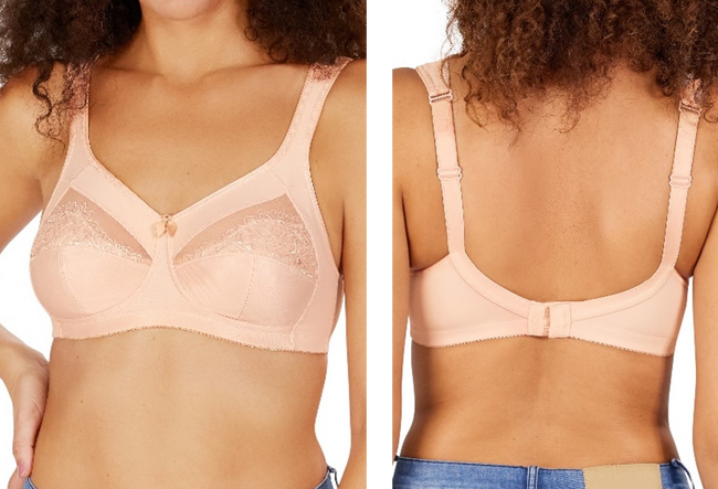 幅広パッド付ストラップでシリコンパッドを支えて快適に装着　乳がん術後用ブラジャー「アモエナ ブラジャー　イサドラ」を新発売