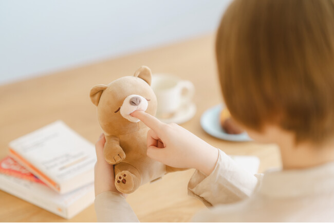 やみつき体感ロボット「甘噛みハムハム マロン/クマ」6月21日(金)新発売！「甘噛みハムハム ねむねむアニマルズ(R)︎ 着せかえフード」6月3日(月)発売開始