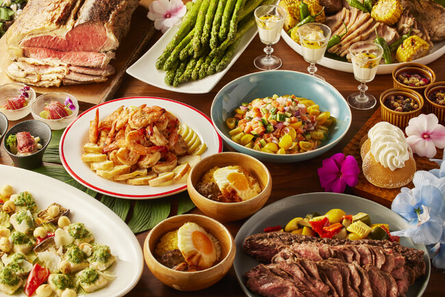【グランドニッコー東京 台場】GARDEN DINING『ハワイフェア』提供期間：2024年7月19日（金）～9月1日（日）