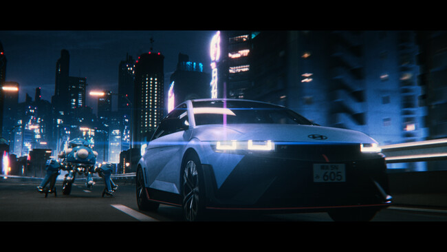 Hyundai「IONIQ 5 N」と攻殻機動隊のキャラクター達が、スピード感あふれる追跡戦を描いたコラボムービーを本日公開！