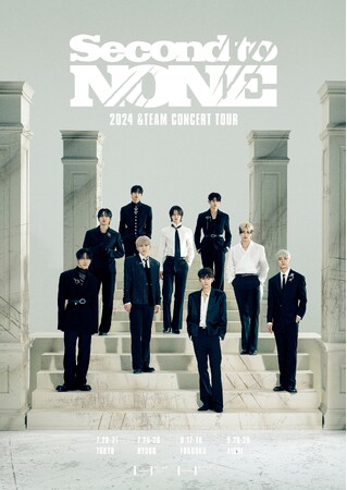 &TEAM初のアリーナツアー『2024 &TEAM CONCERT TOUR 'SECOND TO NONE'』追加公演決定！