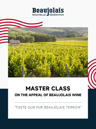 ボジョレーはヌーボーだけじゃない。ボジョレーワインの魅力に迫るマスタークラス「Taste our Pur Beaujolais Terroir」6月17日（月）八芳園で開催