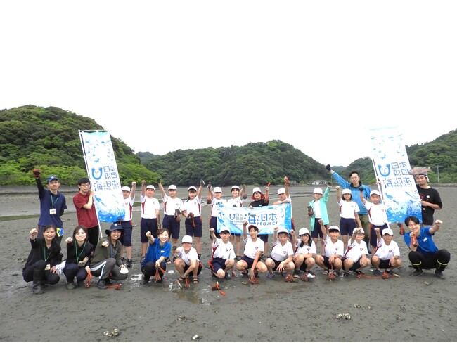 学校と連携した海洋教育プログラム　事前学習4回と宿泊学習　2回目！「海と上南方小プロジェクト～海の学校2024～」を開催しました！