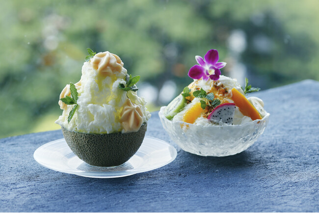 【ホテル雅叙園東京】旬のフルーツを存分に味わう極上の氷菓子「リッチシェイブアイス」をご提供