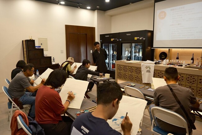 【満員御礼！】「東京手描友禅染物体験イベント」 5月1日 台湾にある日本のアンテナショップ「和MARE」にて開催