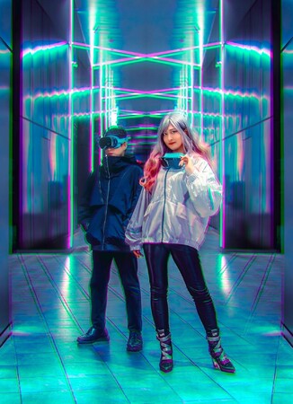 ホロラボ、「GITEX AFRICA 2024」でSpatial Artist せきぐちあいみ さんの Apple Vision Pro パフォーマンスを「Spatial Paint」アプリでサポート