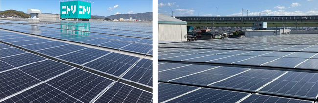 ニトリグループ、自社店舗及び物流拠点の屋根上太陽光発電を活用した、余剰電力活用型の再生可能エネルギー循環を実現