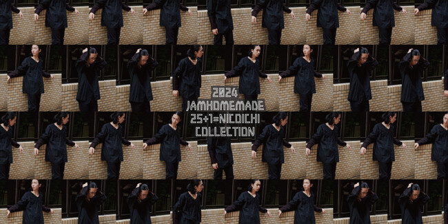 古着をカスタムリメイクした一点モノのア（ッ）パレルシリーズ。JAM HOME MADE 25+1=NICOICHI　APPARE(L)