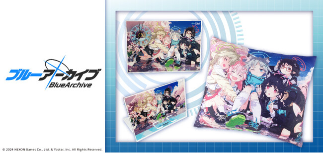 ブルーアーカイブから、「Tカード（ブルーアーカイブ）」の券面イラストを使用したオリジナルグッズ3アイテムが新発売♪