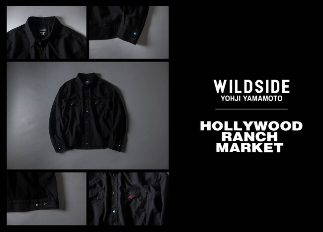 WILDSIDE YOHJI YAMAMOTO × HOLLYWOOD RANCH MARKET Collaboration Collection初のコラボレーションアイテムを6月12日(水)に発売
