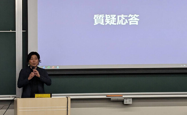 WeCapital代表、立命館大学でゲストスピーカーとして講義