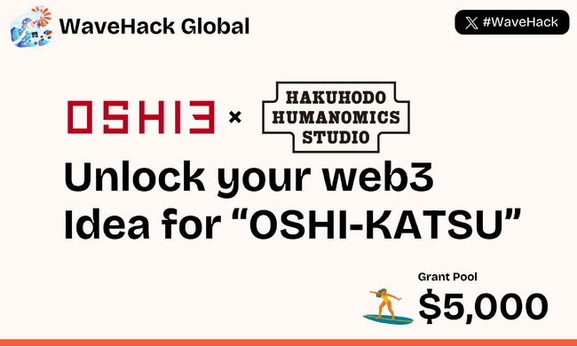 HAKUHODO HUMANOMICS STUDIO、株式会社gumiと共同で「推し活×web3」をテーマにしたアイディアソンを開催