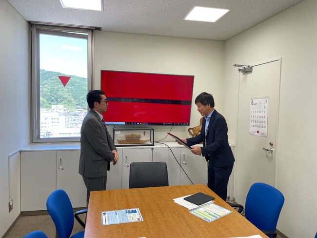 【七星剣・年代特定調査寄付】株式会社原田武夫国際戦略情報研究所・四万十市から感謝状が授与されました