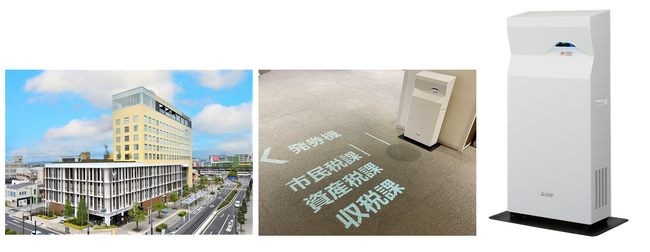 橿原市と光のサインで来庁者の円滑な移動を支援する「てらすガイド」の効果検証を開始