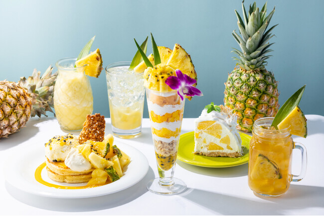 アロハテーブル×ドールの夏限定「パイナップルフェア」開催！甘酸っぱいスイーツと爽やかドリンクで夏を楽しもう！