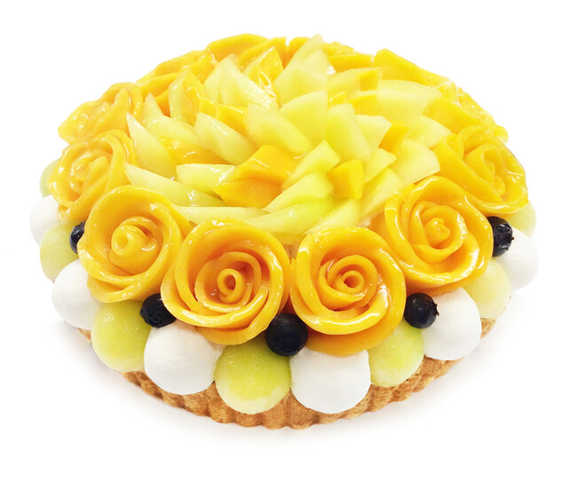【カフェコムサ】お父さんへの想いをマンゴーの花束に込めて！「父の日限定ケーキ」が登場