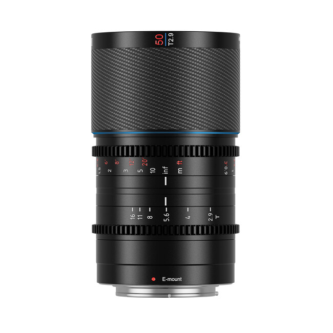 【初のカーボン製レンズ】SIRUI Saturn 50mm T2.9 1.6X フルフレーム カーボンファイバー アナモルフィック レンズ 500g 未満