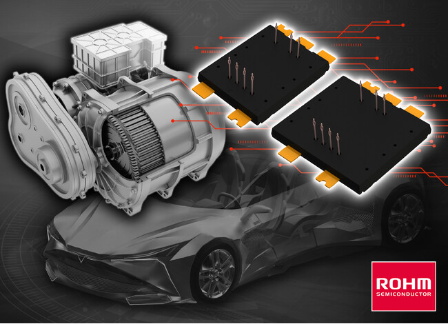 xEV用インバータの小型化に大きく貢献！2in1 SiCモールドタイプ新型モジュール「TRCDRIVE pack(TM)」を開発