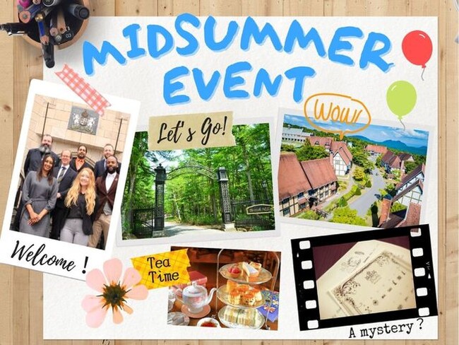 ブリティッシュヒルズで夏休みを満喫　ミッドサマーイベントを開催