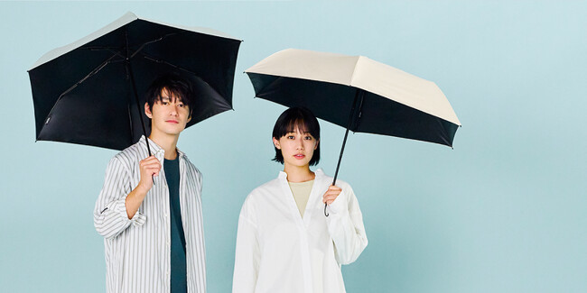 Waterfront　6月11日は「傘の日」日差しと強い雨風に対応する全天候型の折りたたみ傘「ZENTENKOU」が強い希望に応えて再入荷！