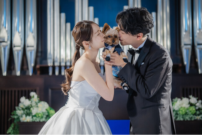 「ペット婚」実施率が2020年以降毎年2倍で成長！　結婚式の多様化に向けて全店でペット婚を強化