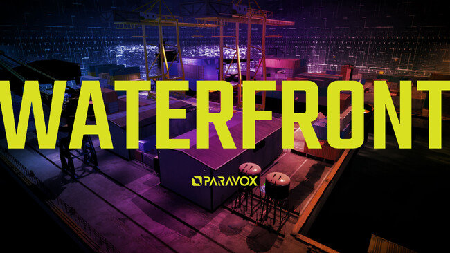 eスポーツシューター「PARAVOX」に新マップ「WATERFRONT」が本日より実装予定！