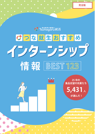 食品業界志望の25卒就活生5,431名が回答。後輩におすすめしたいインターンシップ BEST123社を公開